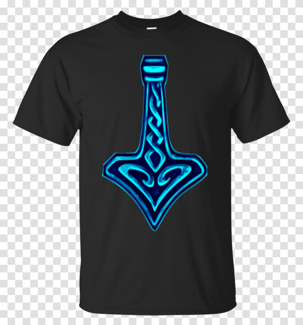 Thorquots Hammer T Shirt, Apparel, Sleeve, T-Shirt Transparent Png