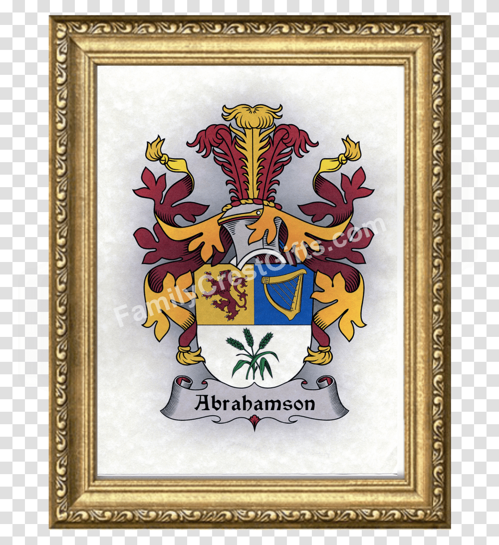 Thorson Family Crest Norwegian Transparent Png