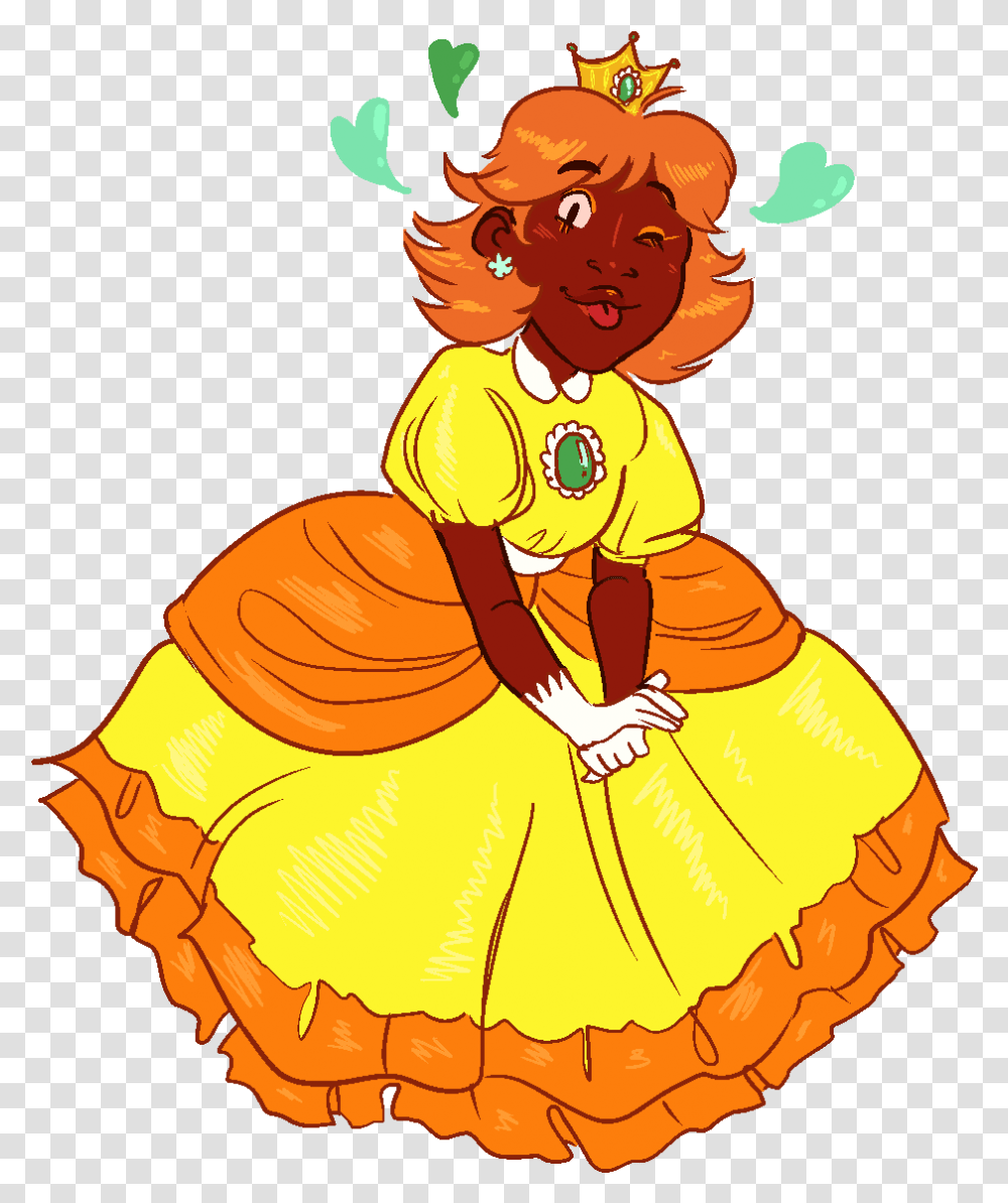Those Daisy Smash Bros Reveals Are Moods In So Many Dark Skin Princess Daisy, Person, Leisure Activities, Worship Transparent Png