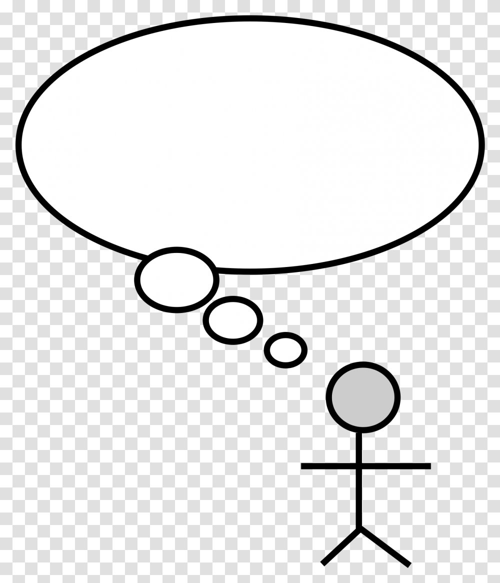 Thought Bubble Person Speech Bubble Clipart, Lighting, Ball, Lamp, Food Transparent Png