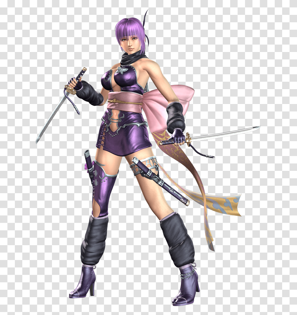 Thoughts On This Costume Ayane Ninja Gaiden Sigma, Person, Duel, Portrait Transparent Png