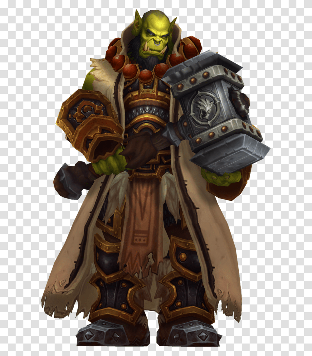 Thrall Wod World Of Warcraft Characters, Knight, Helmet, Apparel Transparent Png