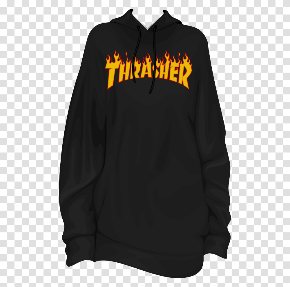 Thrasher Pieces Jailer The Meta Doll, Sleeve, Apparel, Long Sleeve Transparent Png