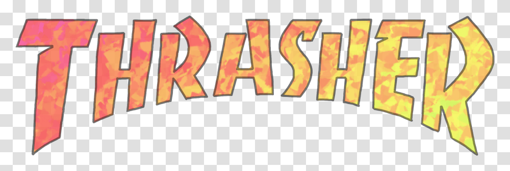 Thrasher Thrasher Logo Freetoedit Thrasher, Alphabet, Number Transparent Png
