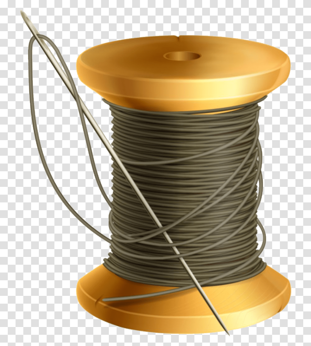 Thread And Needle Thread Spool, Wire, Mixer, Appliance, Coil Transparent Png
