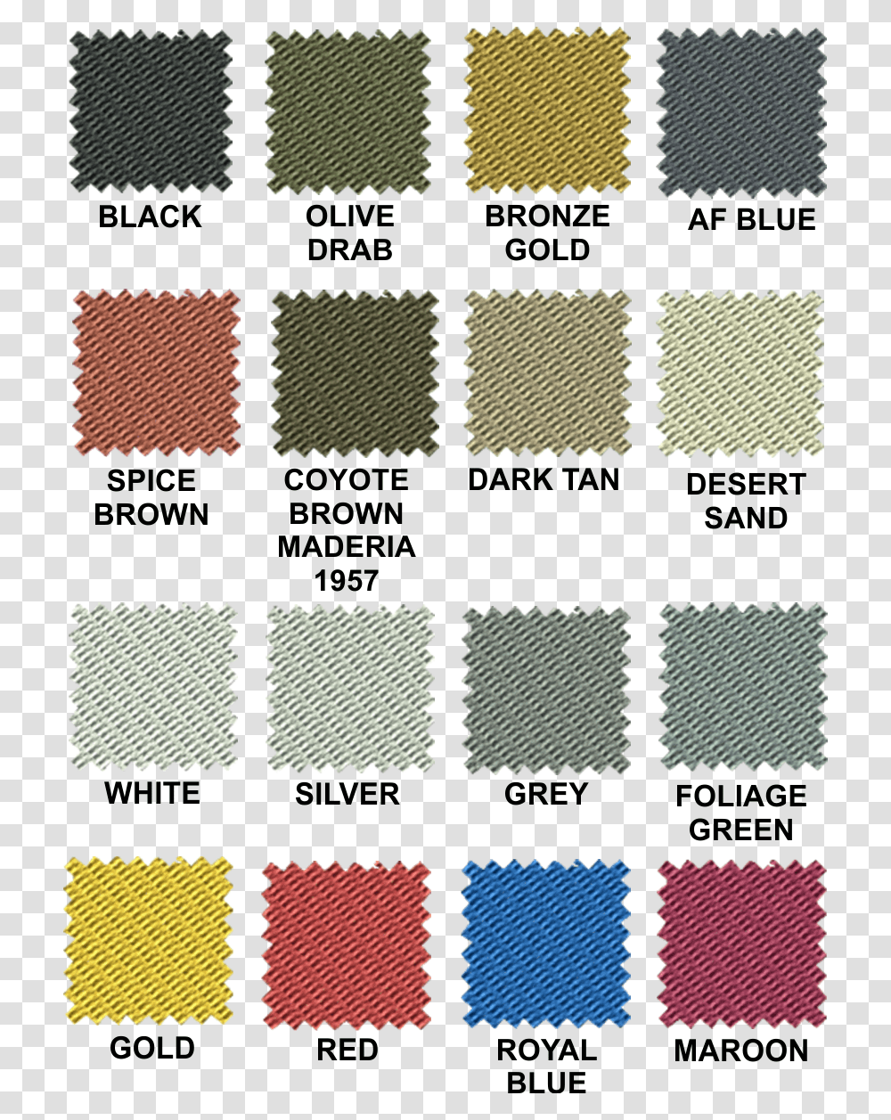 Thread Swatch Solid Air Force Ocp Patch Colors, Label, Plot, Diagram Transparent Png