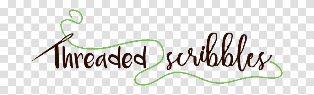 Threaded Scribbles Embroidery Designs, Label, Word, Green Transparent Png