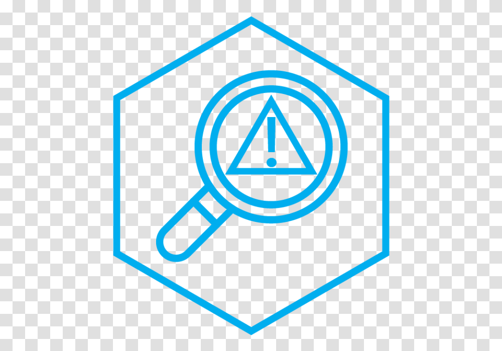 Threat Analysis Service Imagenes De Lupa Para Colorear, Logo, Trademark, Triangle Transparent Png