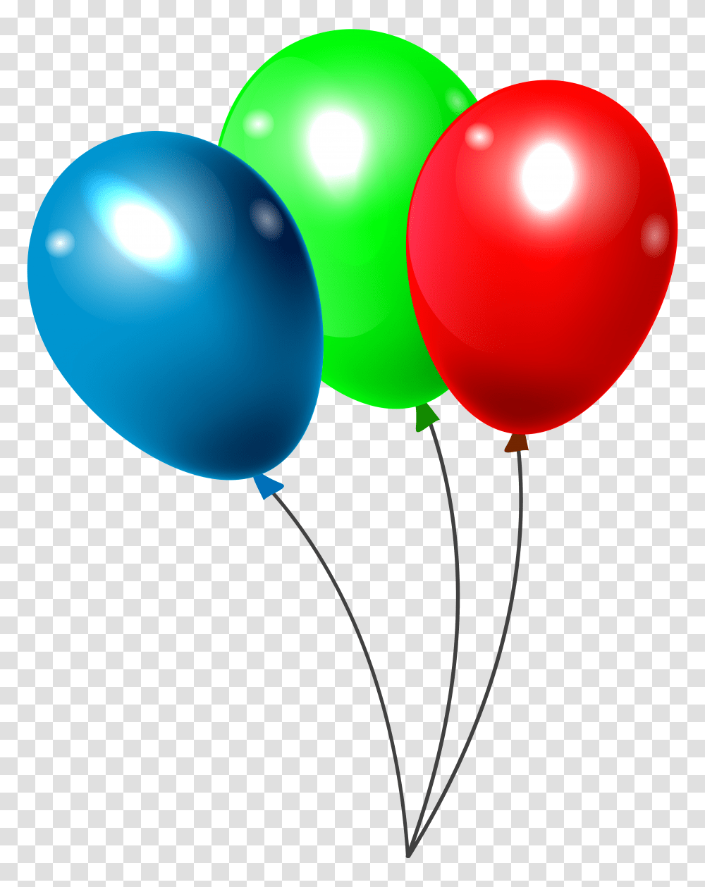 Three Balloons Clipar Transparent Png