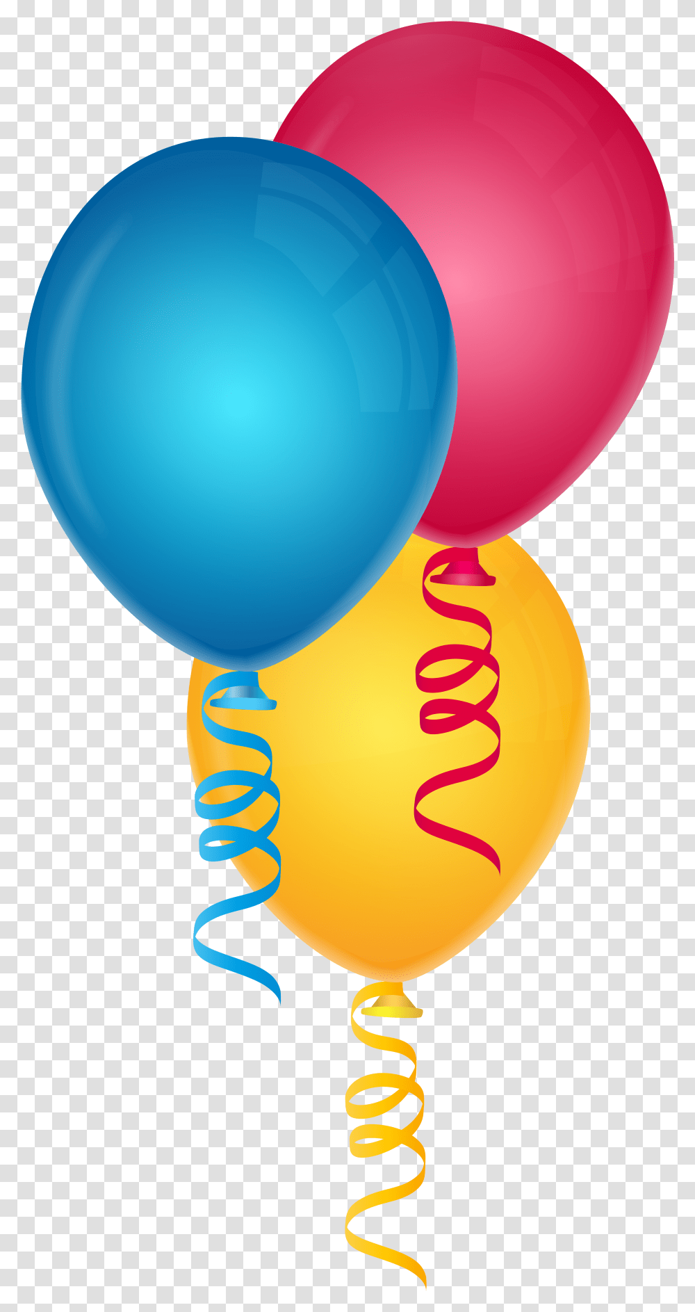 Three Balloons, Rattle Transparent Png