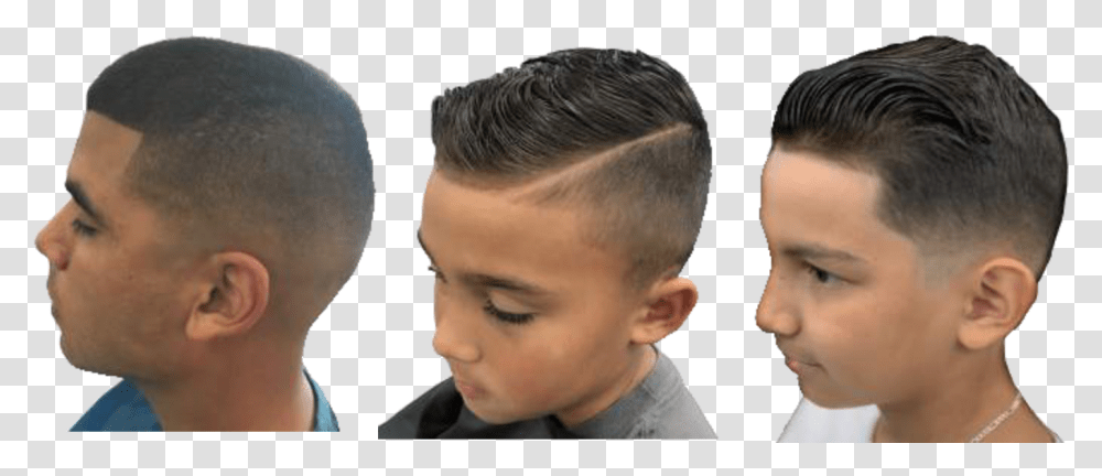 Three Boys Haircuts Child, Person, Human, Head, Face Transparent Png