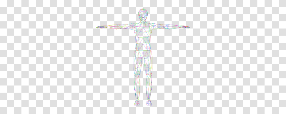 Three D Person, Cross, Construction Crane Transparent Png