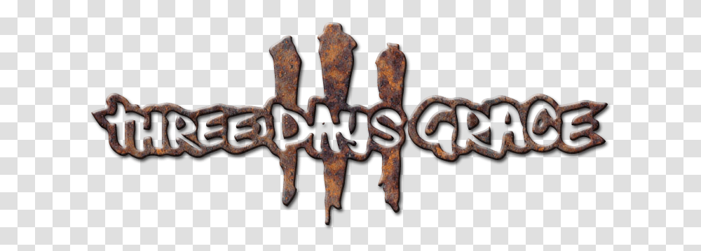 Three Days Grace Language, Rust, Cross, Symbol Transparent Png