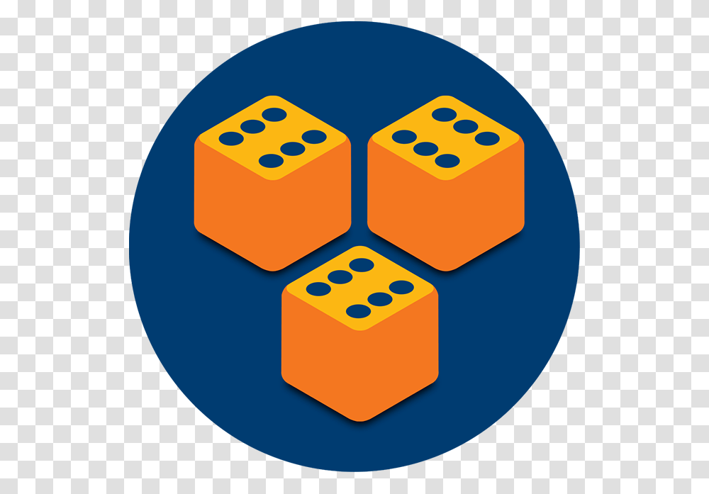 Three Dice All Showing Dice Triple, Game Transparent Png
