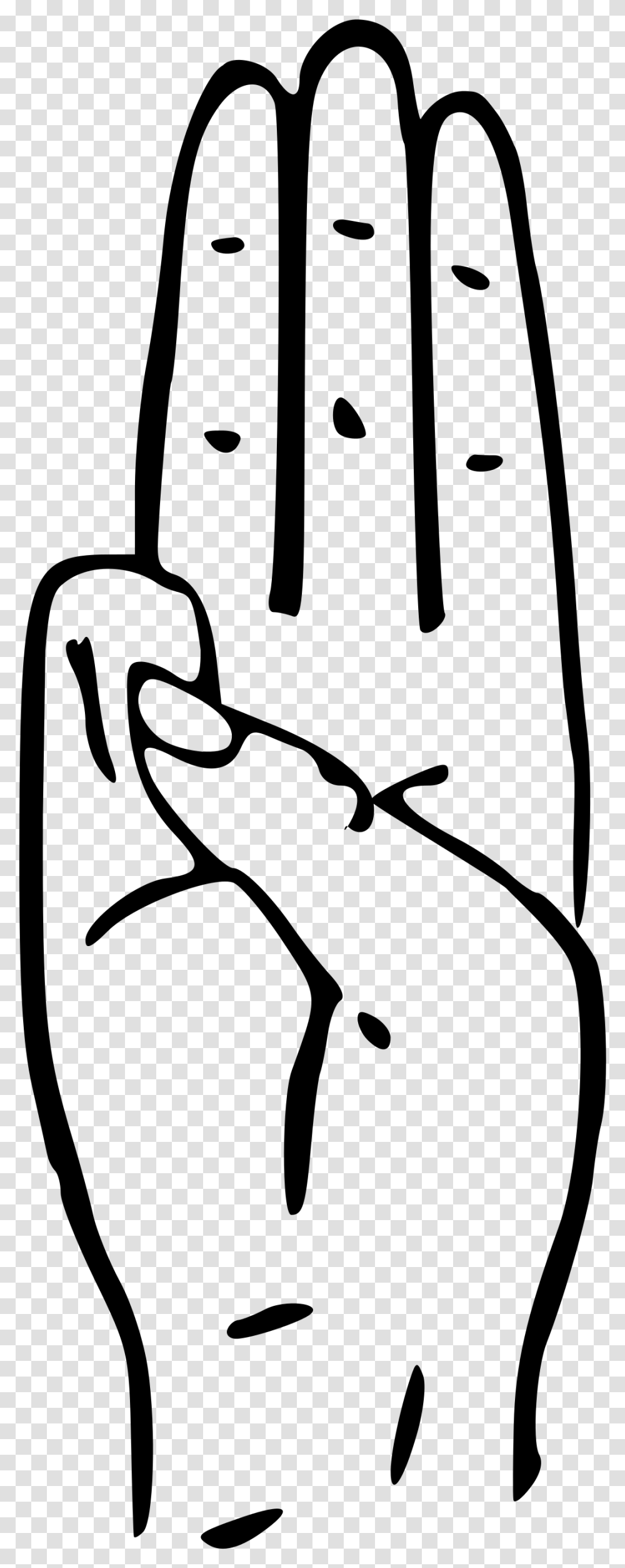 Three Finger Salute Hunger Games Drawing, Gray, World Of Warcraft Transparent Png