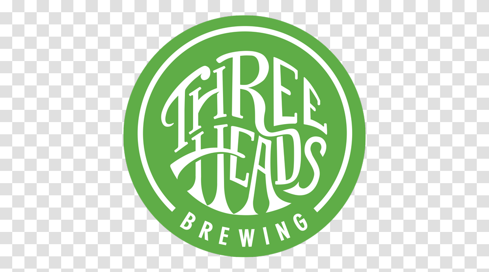 Three Heads Brewing Three Heads The Kind, Text, Label, Logo, Symbol Transparent Png