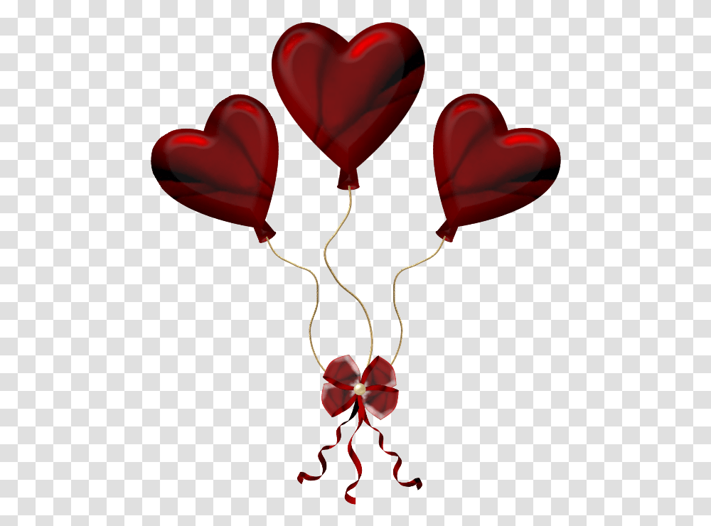 Three Heart Balloons Image Three Heart Transparent Png