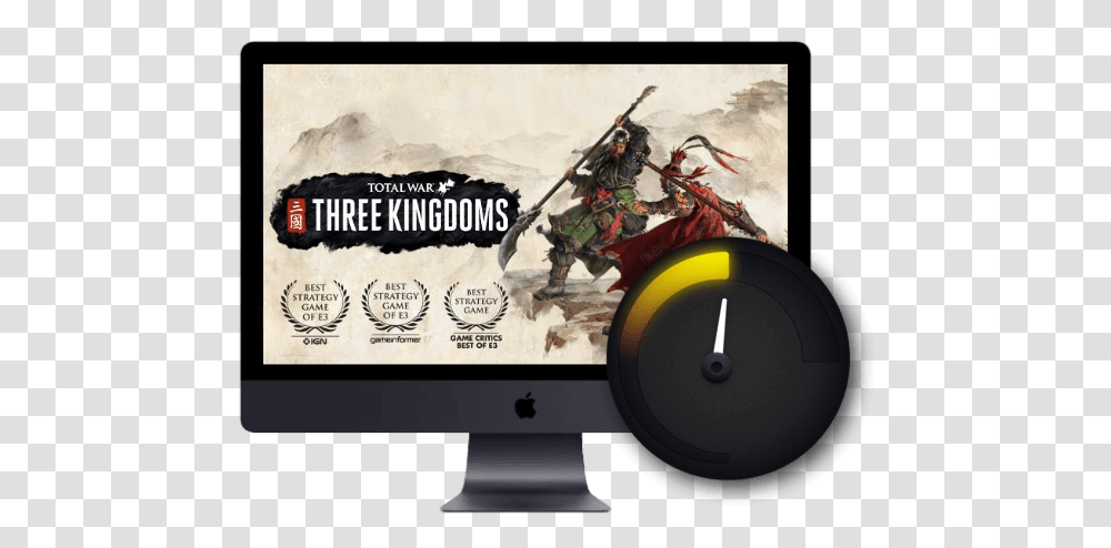 Three Kingdoms Mac Review Total War Three Kingdoms Download, Person, Clock Tower, Screen, Electronics Transparent Png