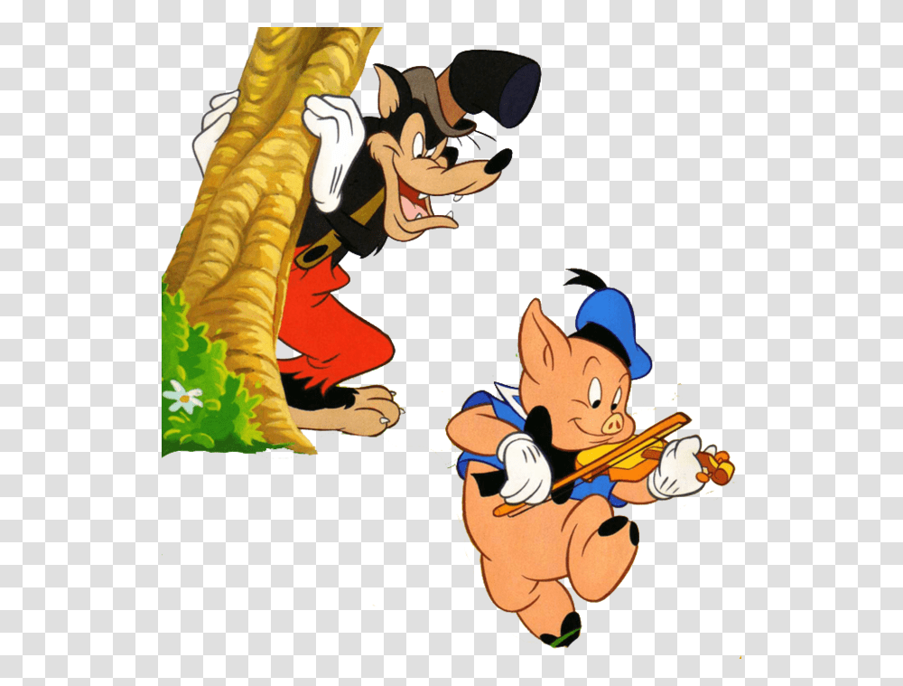 Three Little Pigs Disney, Dragon, Leisure Activities, Person, Human Transparent Png