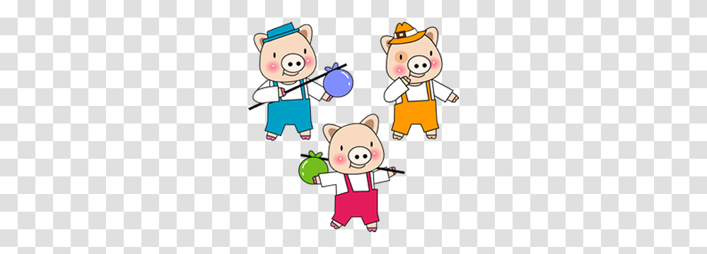 Three Little Pigs, Performer, Rattle, Elf Transparent Png