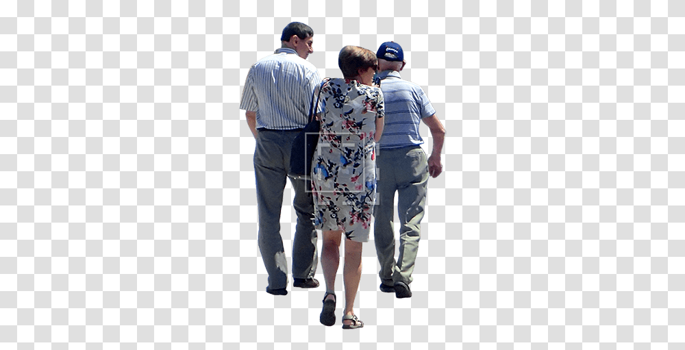 Three People Walking People On Bridge, Clothing, Person, Pants, Sleeve Transparent Png