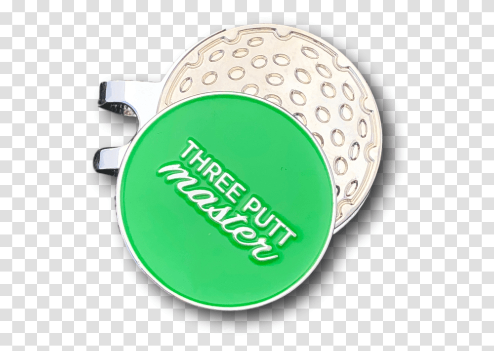Three Putt Master Hat Clip W Ball Marker Circle, Golf Ball, Sport, Sports, Logo Transparent Png