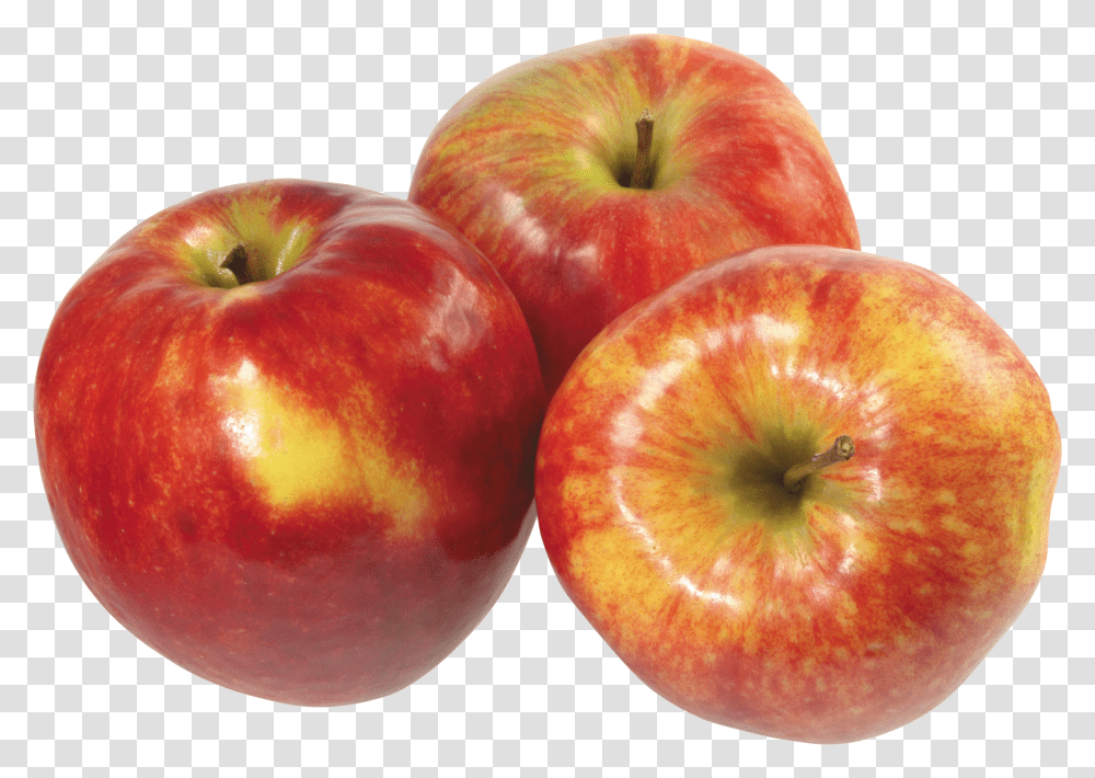 Three Red Apples Apples Transparent Png