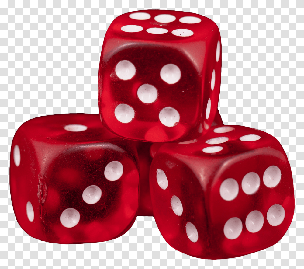 Three Red Dice Transparent Png
