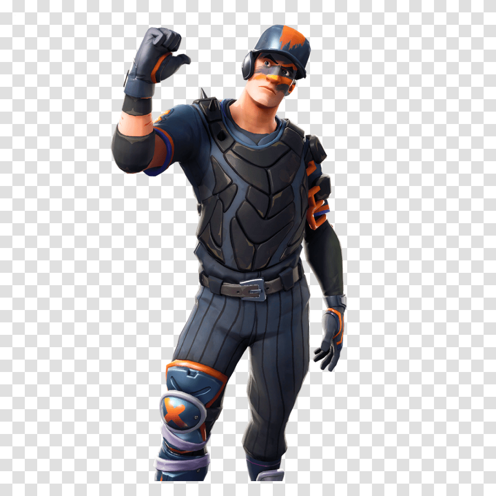 Three Strikes Set Fortnite, Costume, Person, Helmet Transparent Png