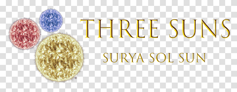 Three Suns Logo In Puerto Rico Archives Surya Sol Sun Gold Medal, Plant, Text, Flower, Blossom Transparent Png