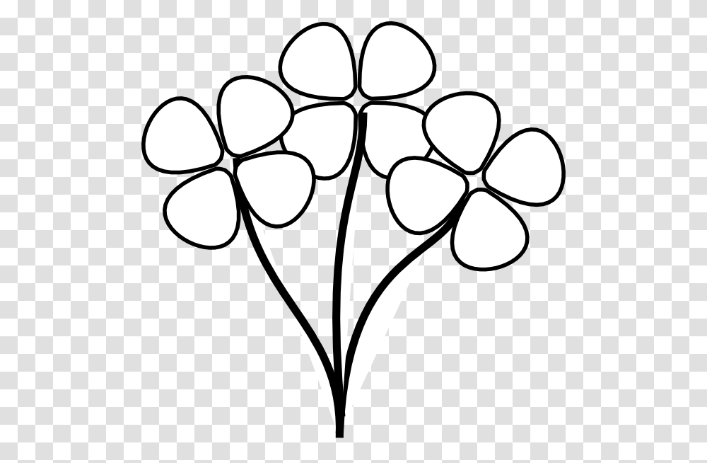 Three White Flowers Clip Art Things For My Wall, Stencil, Plant, Blossom, Texture Transparent Png