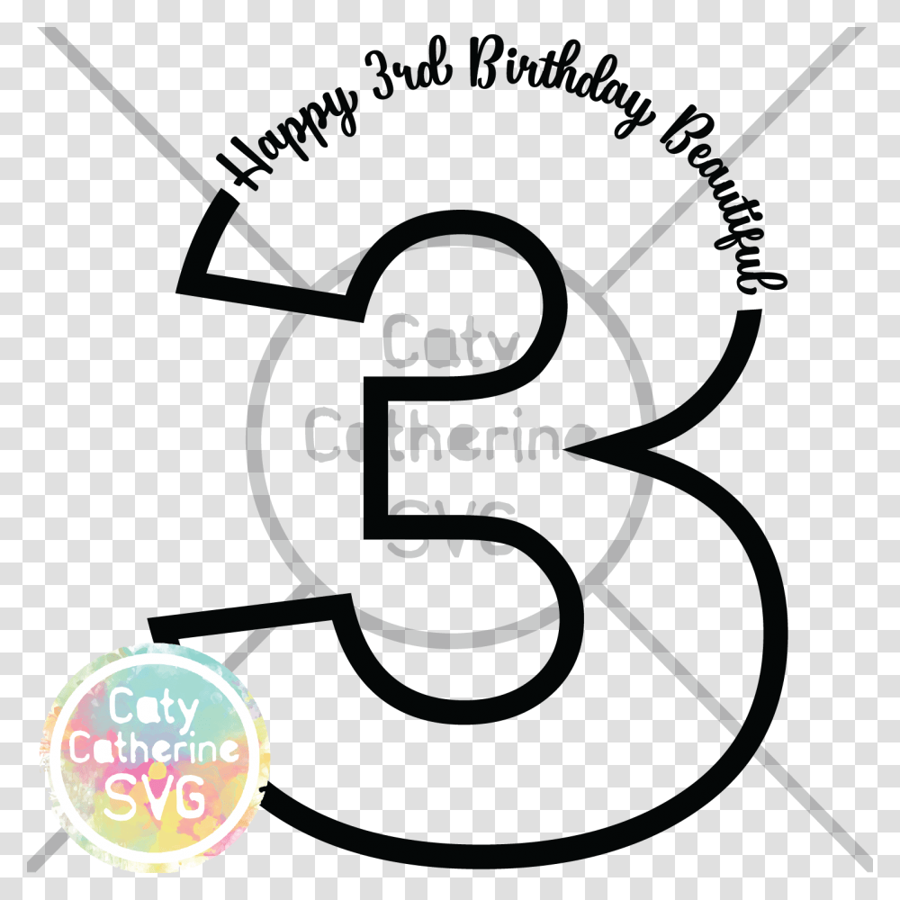 Three Years Old Birthday Happy Birthday Beautiful, Lawn Mower, Tool Transparent Png