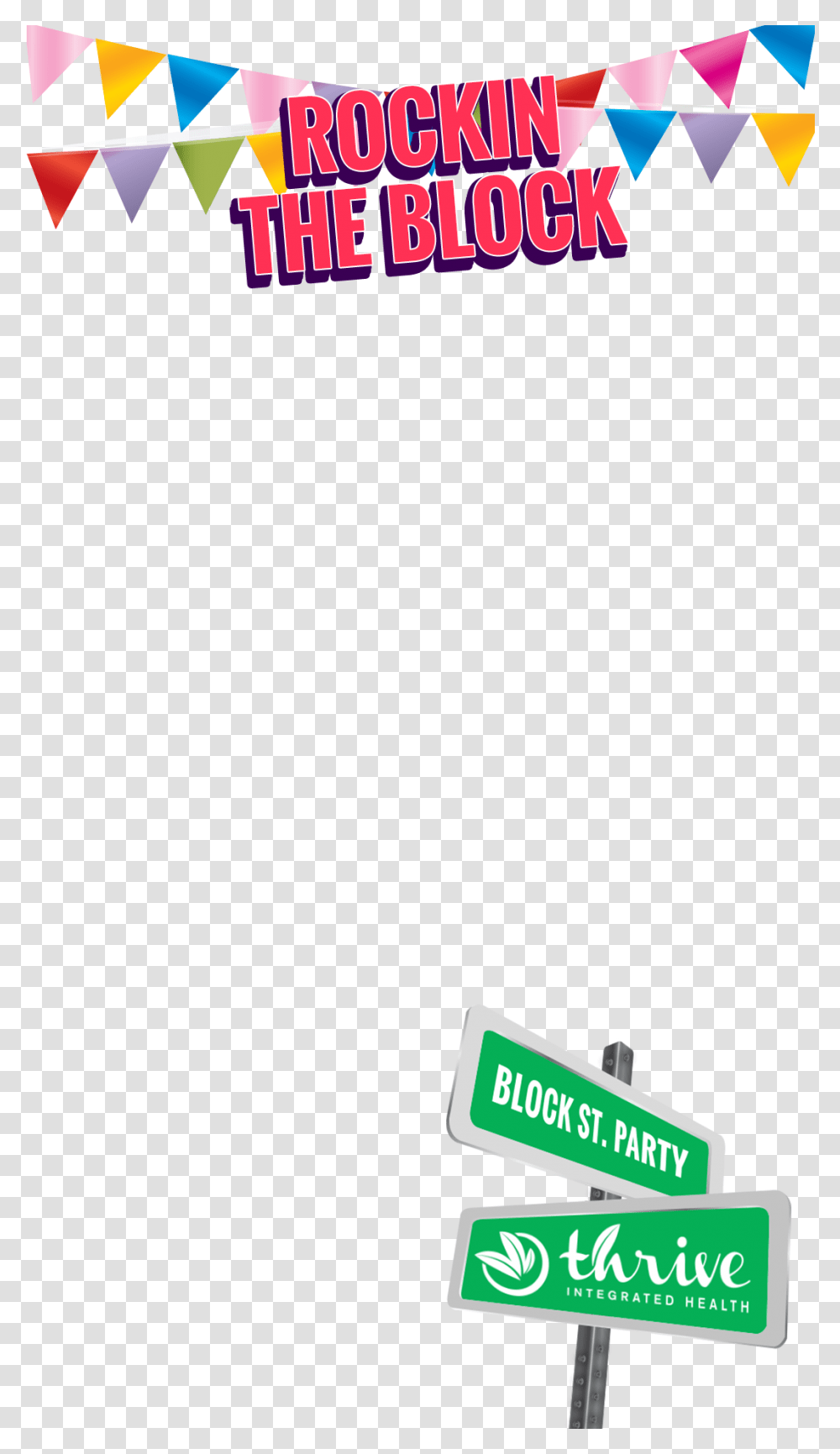 Thrive Snapchat Filter Block St Party Party Snapchat Filter, Paper, Flyer, Poster Transparent Png