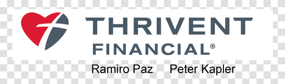 Thrivent Logo With Names Thrivent Financial, Word, Alphabet, Number Transparent Png