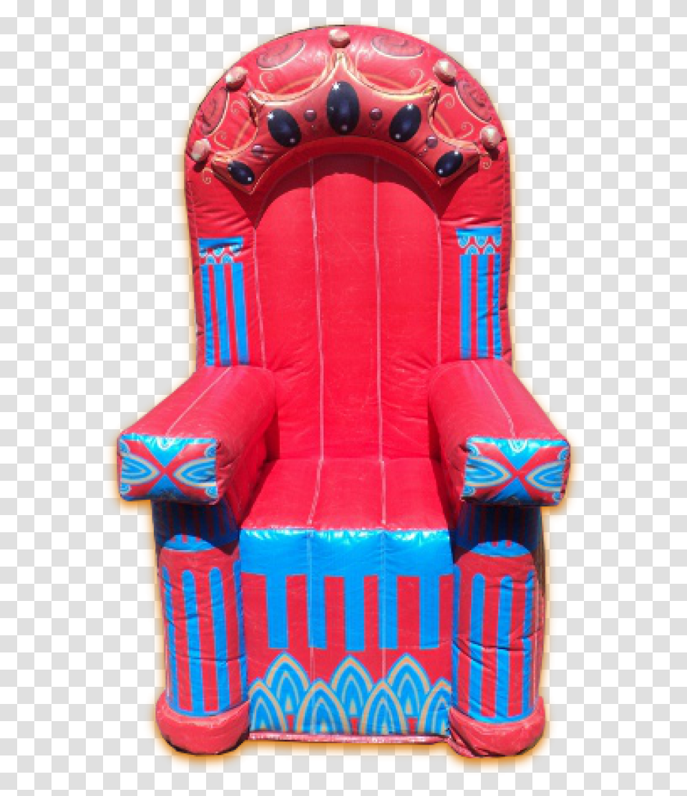 Throne Chair Chair, Furniture, Inflatable, Armchair Transparent Png