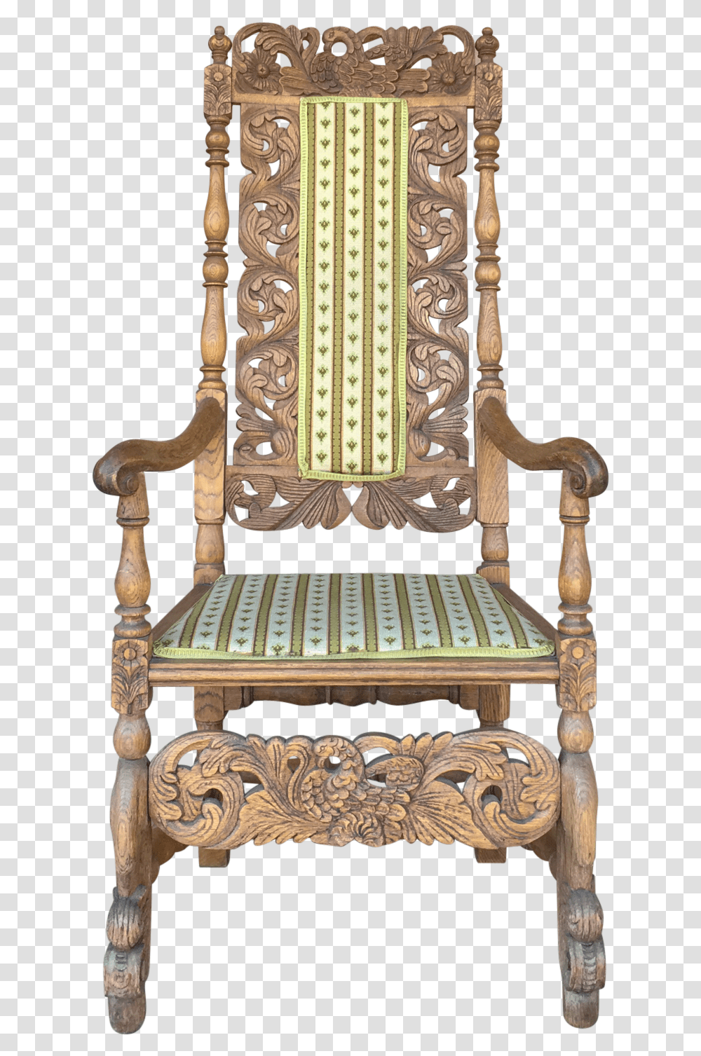 Throne, Furniture, Chair, Armchair, Cushion Transparent Png