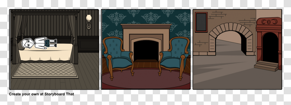 Throne, Furniture, Chair, Fireplace, Indoors Transparent Png