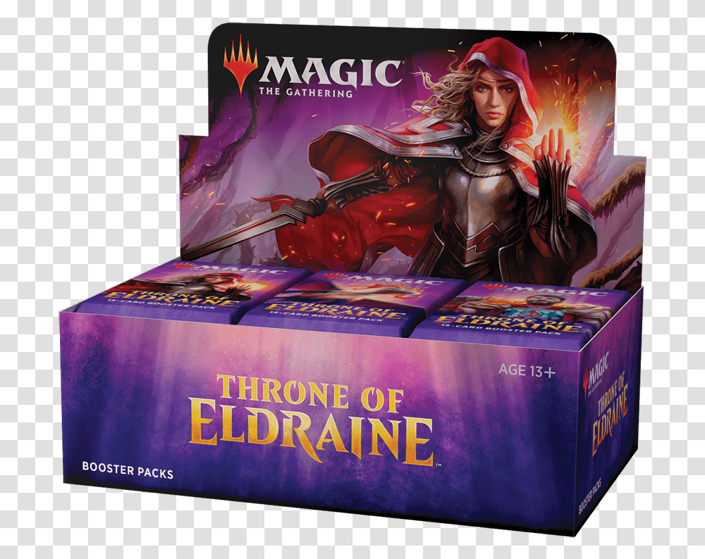 Throne Of Eldraine Booster Box, Person, Female, Costume Transparent Png