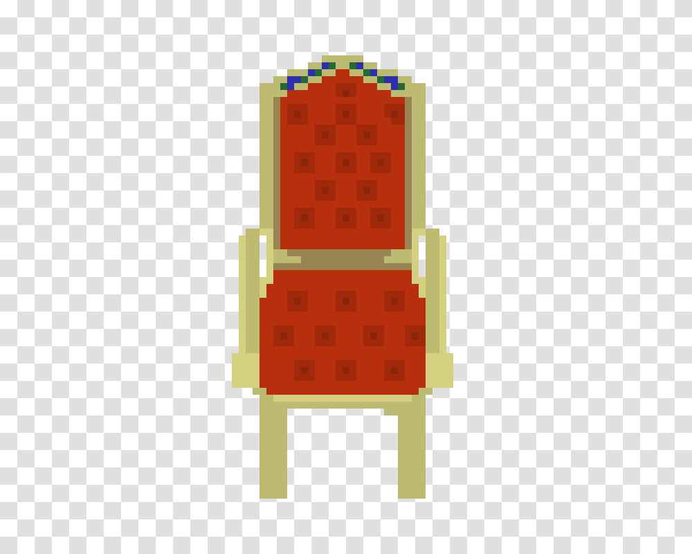 Throne Pixel Art Maker, Furniture, Chair, Minecraft Transparent Png