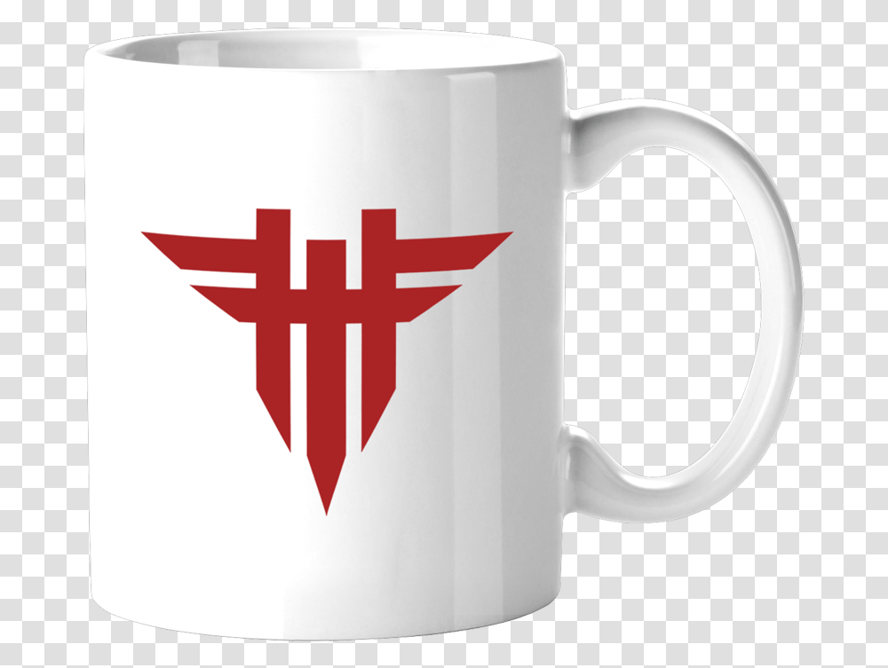 Through Fire Logo Coffee Mug White - Sumerian Merch Magic Mug, Coffee Cup, Cross, Symbol, First Aid Transparent Png