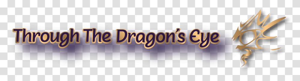 Through The Dragon's Eye Calligraphy, Label, Logo Transparent Png