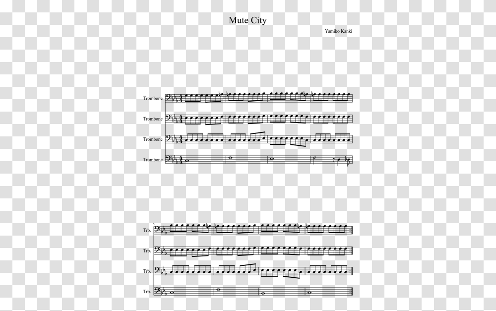 Through The Fire And The Flames Trumpet Sheet Music, Gray, World Of Warcraft Transparent Png