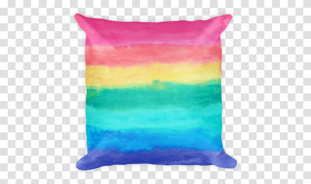 Throw Pillow, Cushion, Dye, Painting Transparent Png