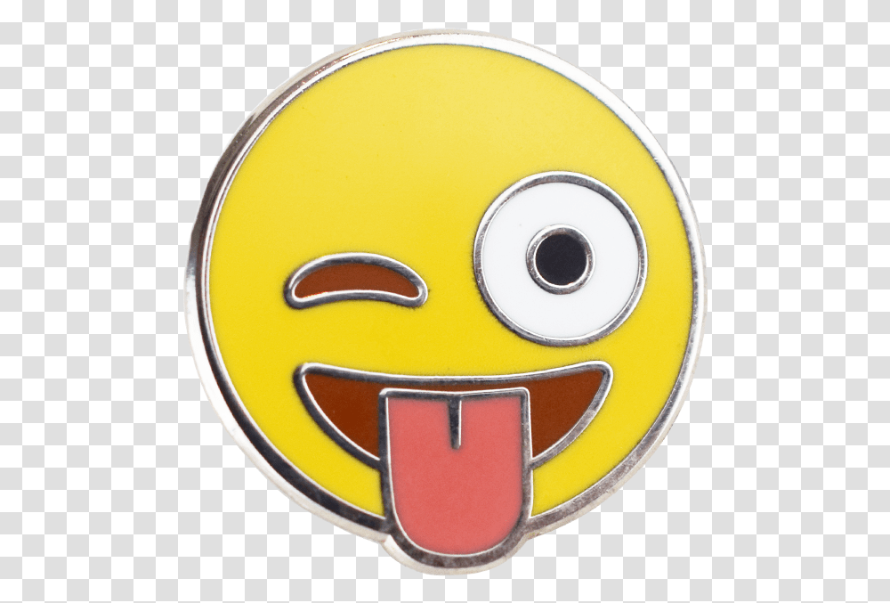 Throw Up Emoji Smiley, Logo, Trademark, Disk Transparent Png