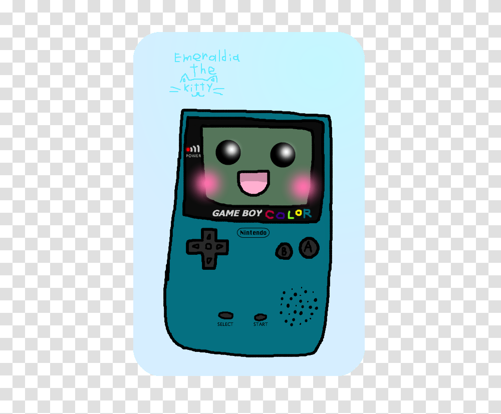 Throwback Thursday Kawaii Gameboy Color Weasyl, Mobile Phone, Electronics, Cell Phone, Hand-Held Computer Transparent Png