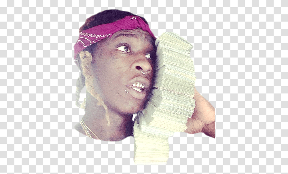 Thug Head Picture Trap Queen 2015, Clothing, Apparel, Person, Human Transparent Png