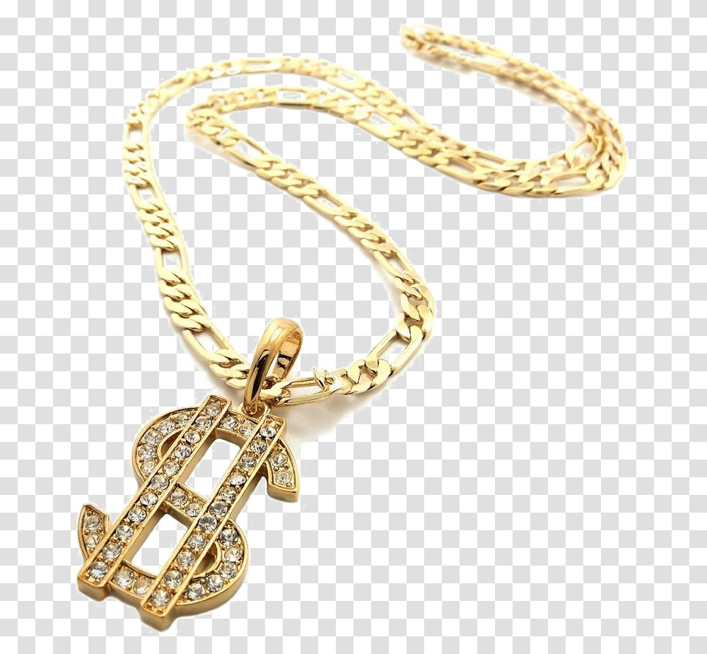 Thug Life Dollar Gold Chain Pic Arts Thuglife Gold Chain, Necklace, Jewelry, Accessories, Accessory Transparent Png