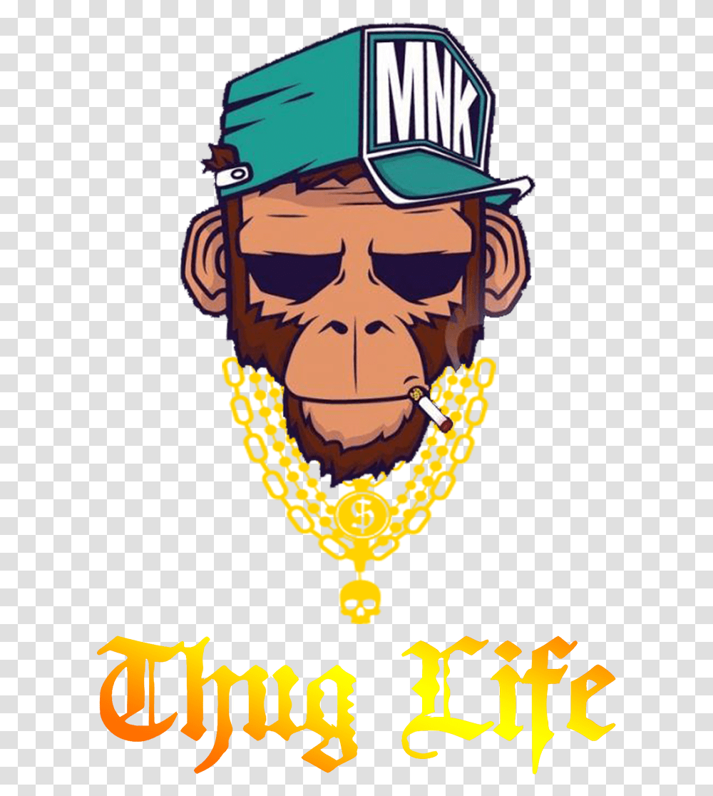 Thug Life Download Image, Face, Head, Poster, Advertisement Transparent Png