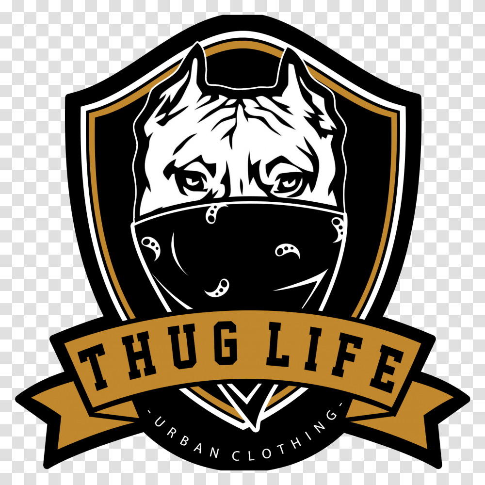 Thug Life Logo Background Best Thug Life Logos, Armor, Poster, Advertisement, Symbol Transparent Png