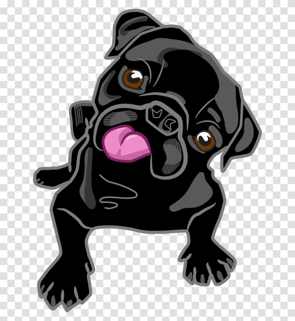 Thug Life Pug Picture Arts, Animal, Mammal, Pet, Canine Transparent Png